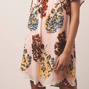Anthropologie Floral Swing Market Dress Small